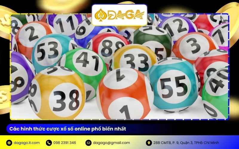 Các hình thức cược xổ số online phổ biến nhất