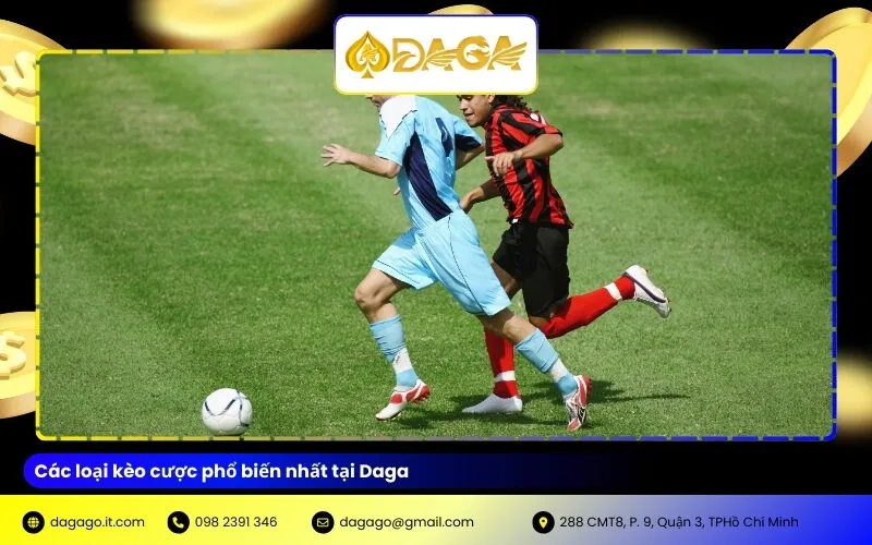 Các loại kèo cược phổ biến nhất tại Daga