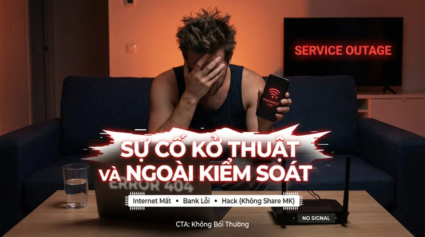 Sự Cố Kỹ Thuật Và Ngoài Kiểm Soát