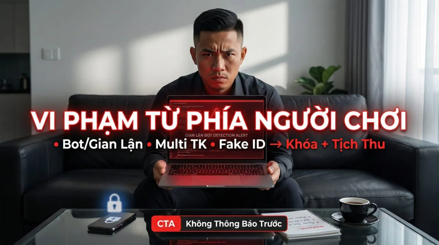 Vi Phạm Từ Phía Người Chơi