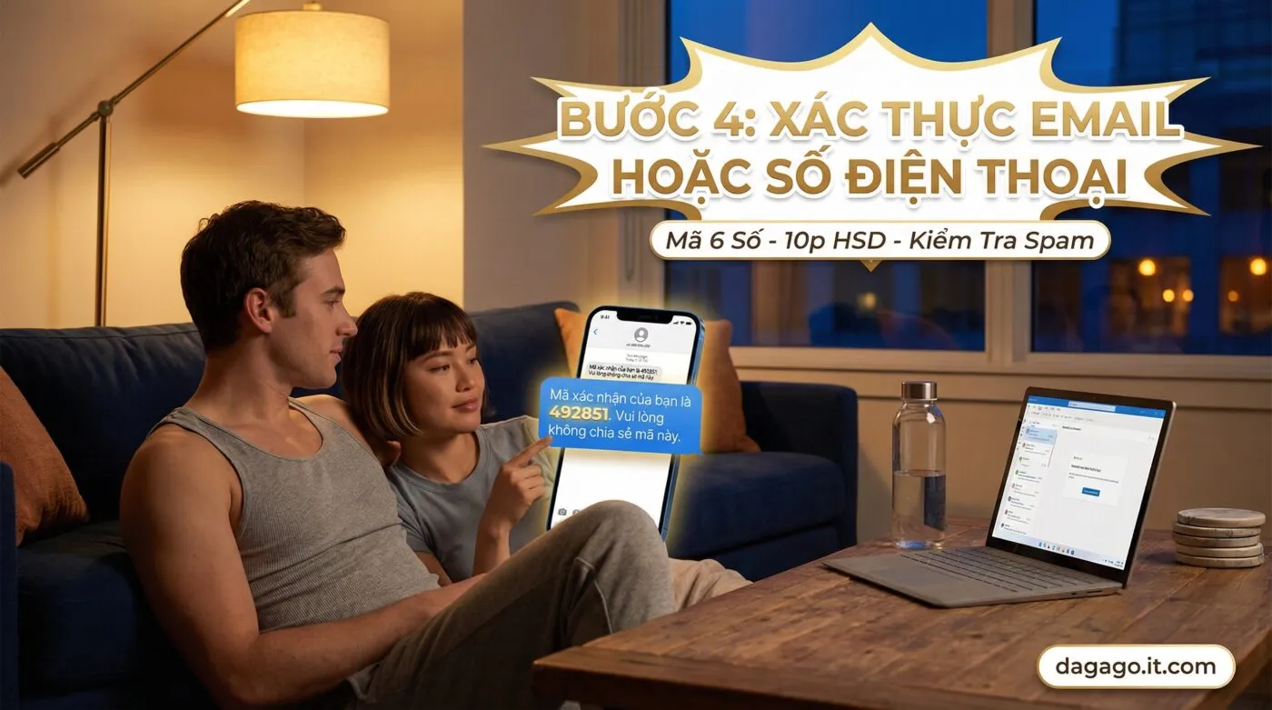 Xác Thực Email Hoặc Số Điện Thoại